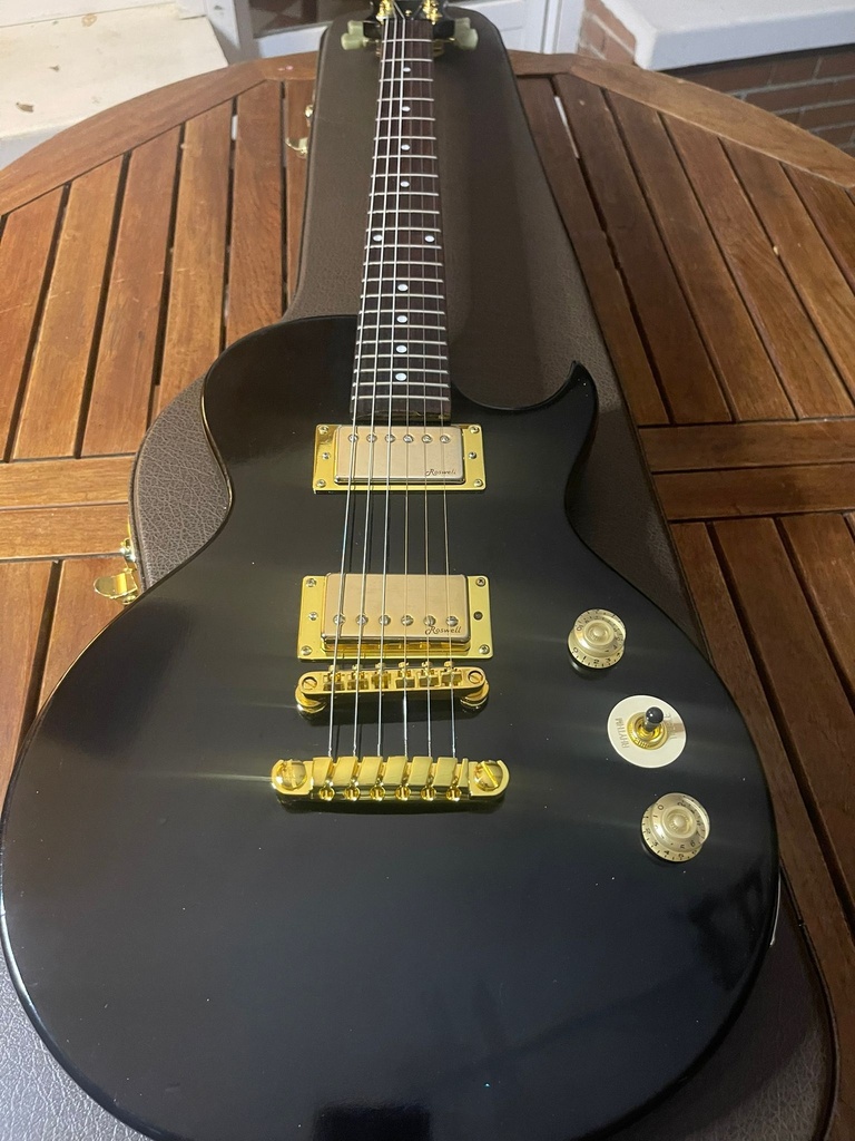 Les Paul mejorada con electrónica avanzada